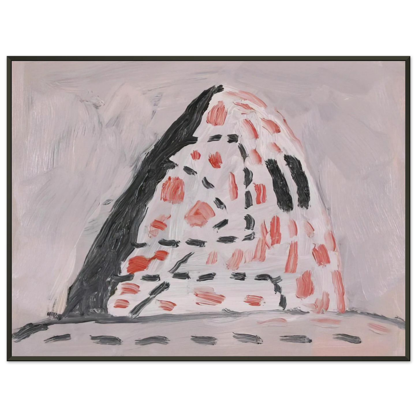 Philip Guston  UNTITLED 2 Framed Art Print  - Aluminum Frame - 40x50 cm / 16x20 inches