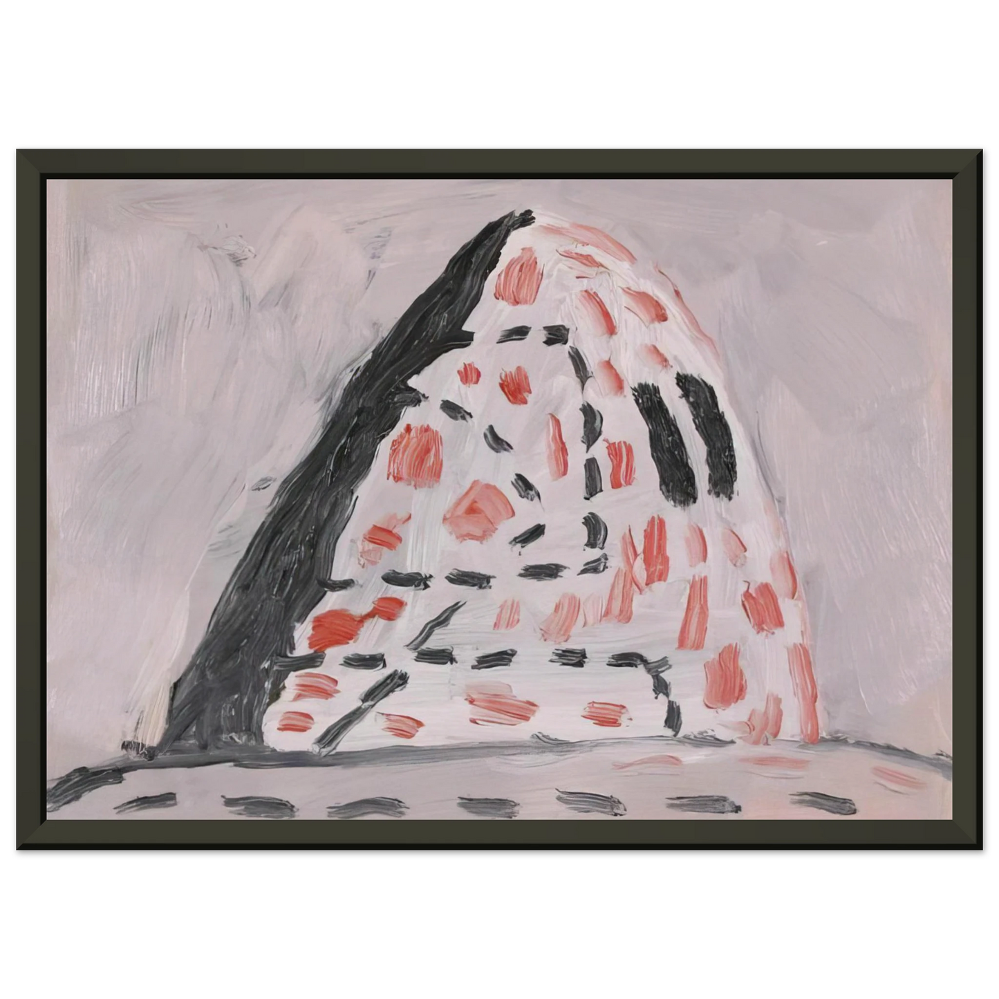 Philip Guston  UNTITLED 2 Framed Art Print  - Aluminum Frame - 60x80 cm / 24x32 inches