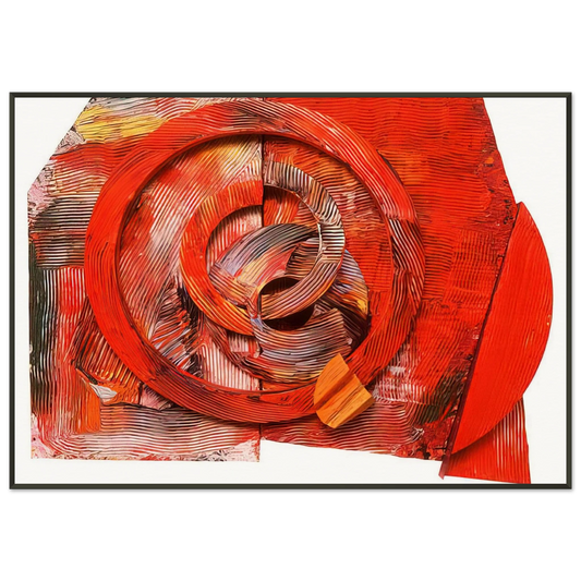 Sam Gilliam  Waking Up Framed Art Print  - Aluminum Frame - 21x29.7 cm / 8x12"