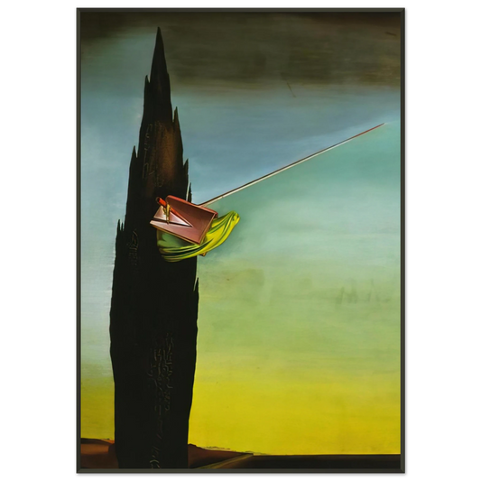Salvador Dali  SURREALIST ESSAY Framed Art Print  - Aluminum Frame - 21x29.7 cm / 8x12"