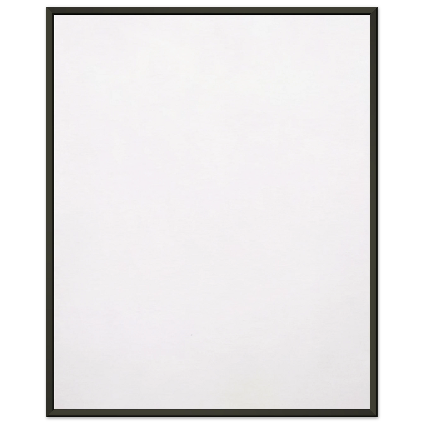 Robert Rauschenberg  WHITE PAINTING 1951 Framed Art Print  - Aluminum Frame - 70x100 cm / 28x40 inches