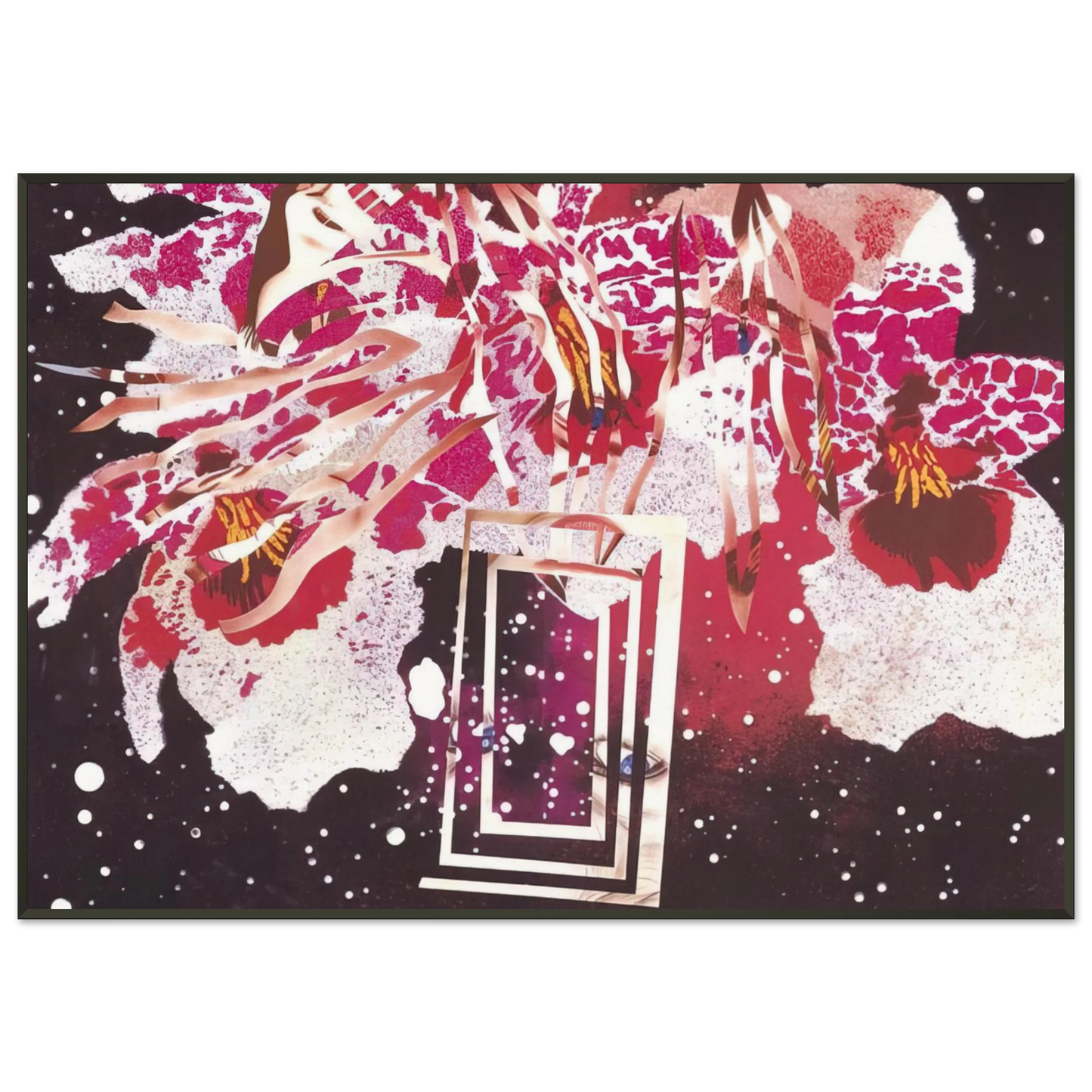 James Rosenquist  Time Door Time DOr Framed Art Print  - Aluminum Frame - 21x29.7 cm / 8x12"