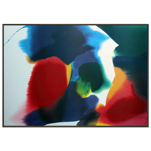 Paul Jenkins  Phenomena Sherman Vortex Framed Art Print  - Aluminum Frame - 21x29.7 cm / 8x12"