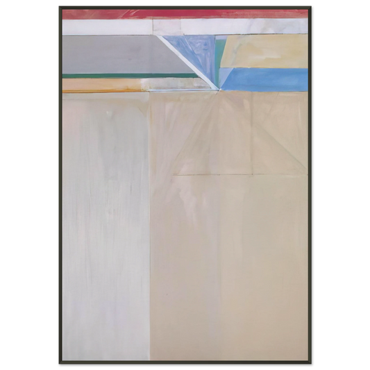 Richard Diebenkorn  Ocean Park 46 Framed Art Print  - Aluminum Frame - 21x29.7 cm / 8x12"