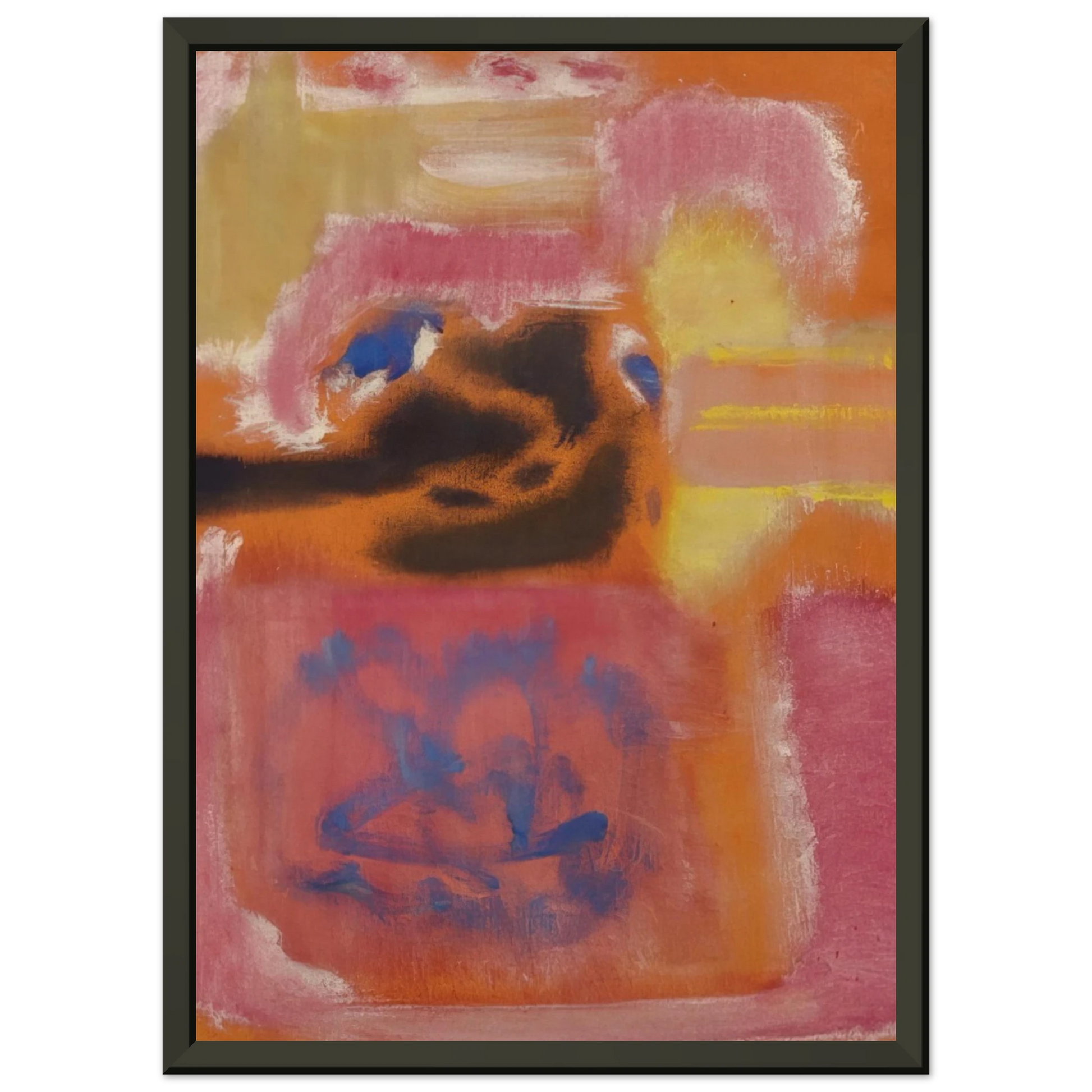 Mark Rothko  No 9  1947 Framed Art Print  - Aluminum Frame - 60x80 cm / 24x32 inches