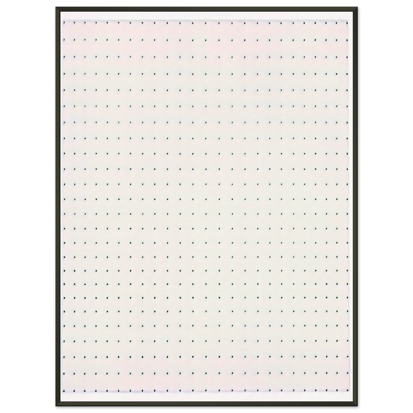 Bridget Riley  STATIC 2 1966 Framed Art Print  - Aluminum Frame - 40x50 cm / 16x20 inches