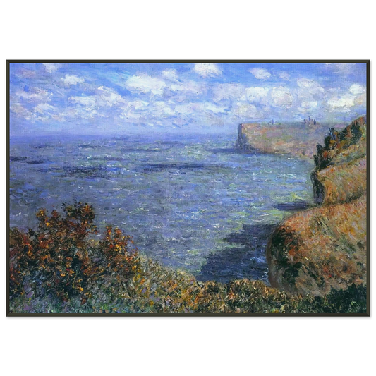 claude monet  View Taken from Greinval Framed Art Print  - Aluminum Frame - 21x29.7 cm / 8x12"