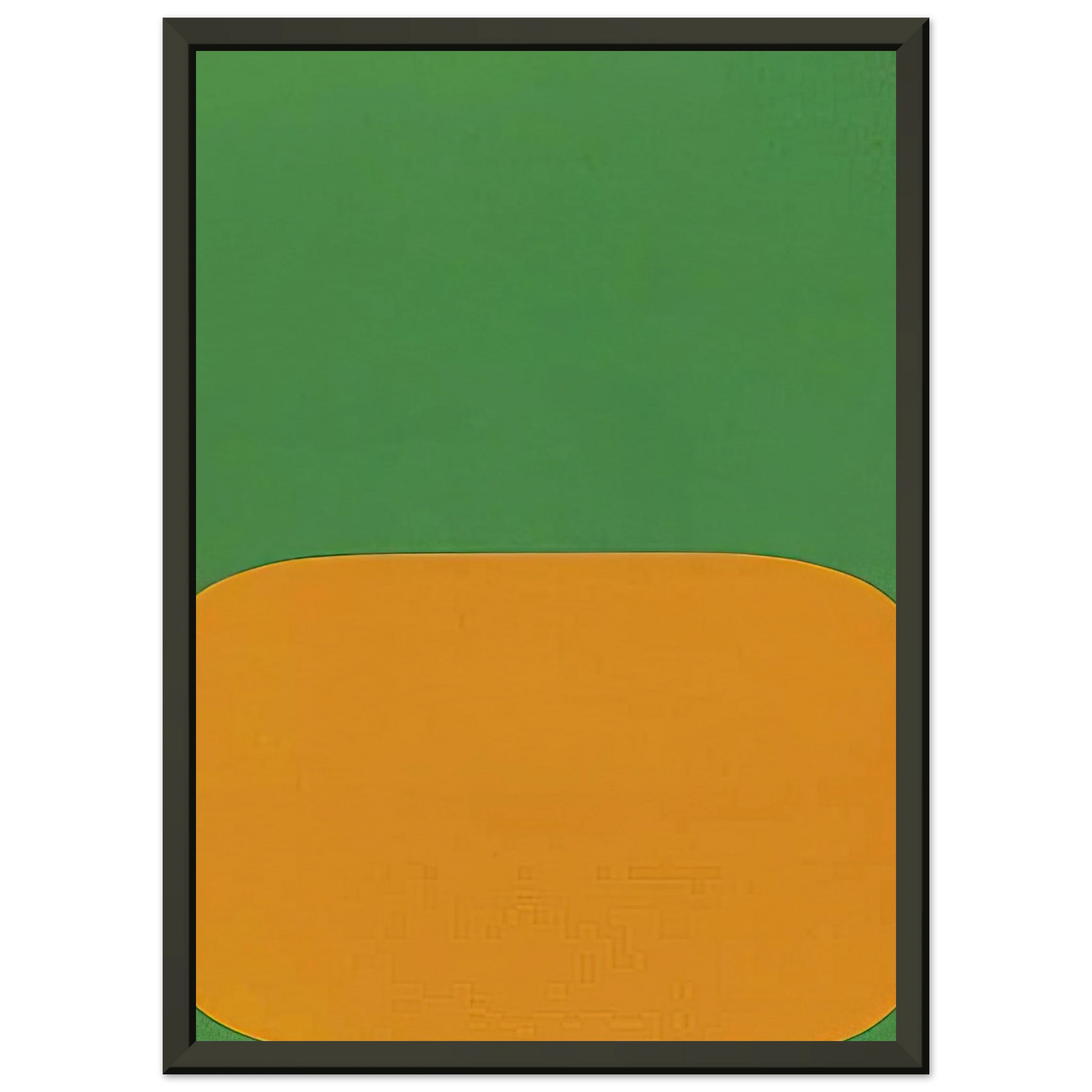 Ellsworth Kelly  DerriSre le Miroir Framed Art Print  - Aluminum Frame - 70x100 cm / 28x40 inches