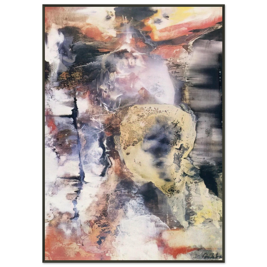 Paul Jenkins  The Archer Framed Art Print  - Aluminum Frame - 21x29.7 cm / 8x12"