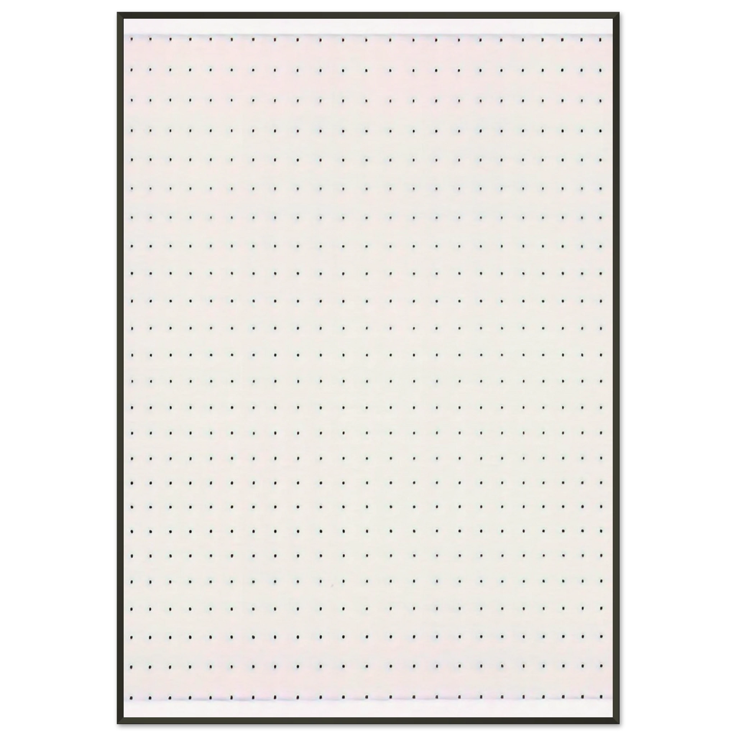 Bridget Riley  STATIC 2 1966 Framed Art Print  - Aluminum Frame - 21x29.7 cm / 8x12"