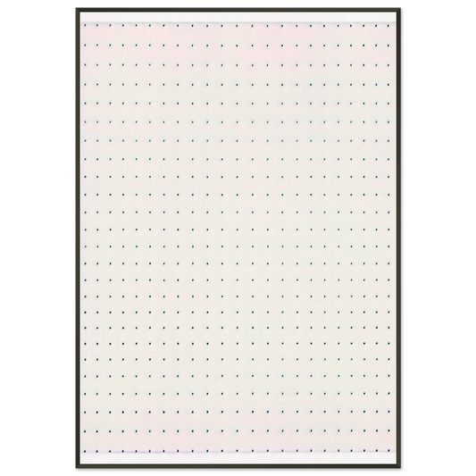 Bridget Riley  STATIC 2 1966 Framed Art Print  - Aluminum Frame - 21x29.7 cm / 8x12"