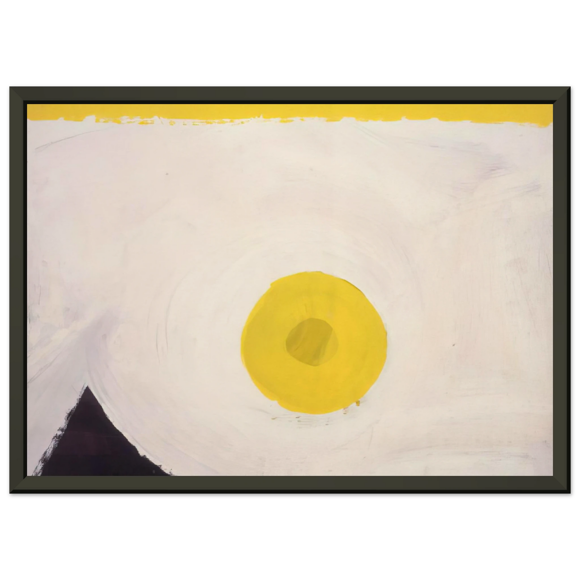 Al Held  Untitled  F 601  Framed Art Print  - Aluminum Frame - 70x100 cm / 28x40 inches