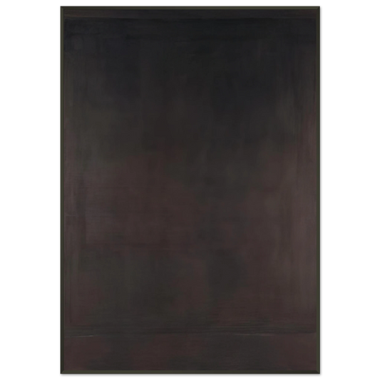 Mark Rothko  No 8  1964 Framed Art Print  - Aluminum Frame - 21x29.7 cm / 8x12"