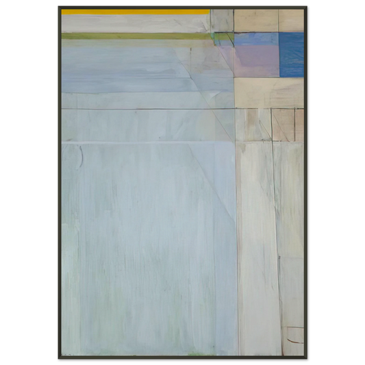 Richard Diebenkorn  Ocean Park 54 Framed Art Print  - Aluminum Frame - 21x29.7 cm / 8x12"