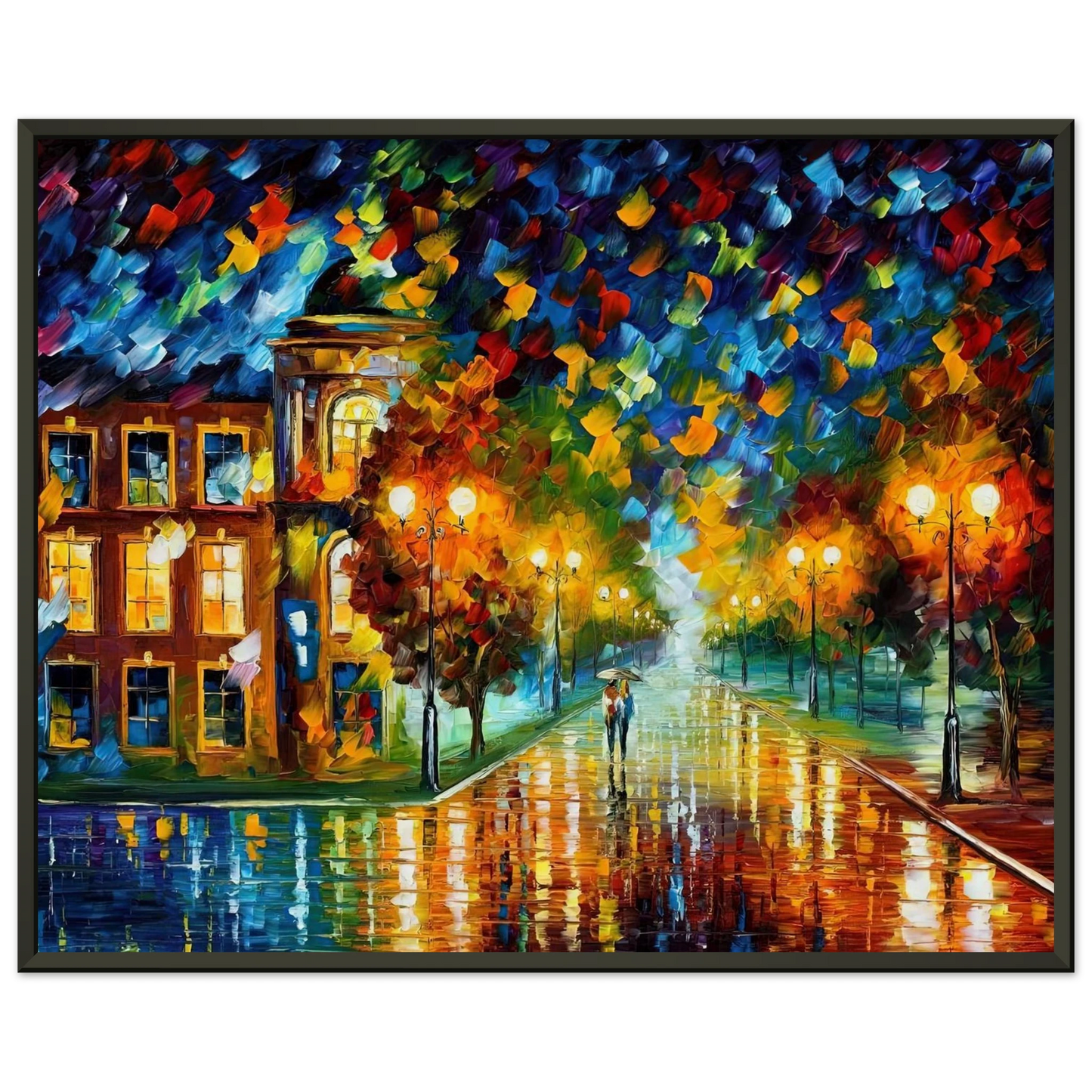 Leonid Afremov  Leonid Afremov Framed Art Print  - Aluminum Frame - 40x50 cm / 16x20 inches