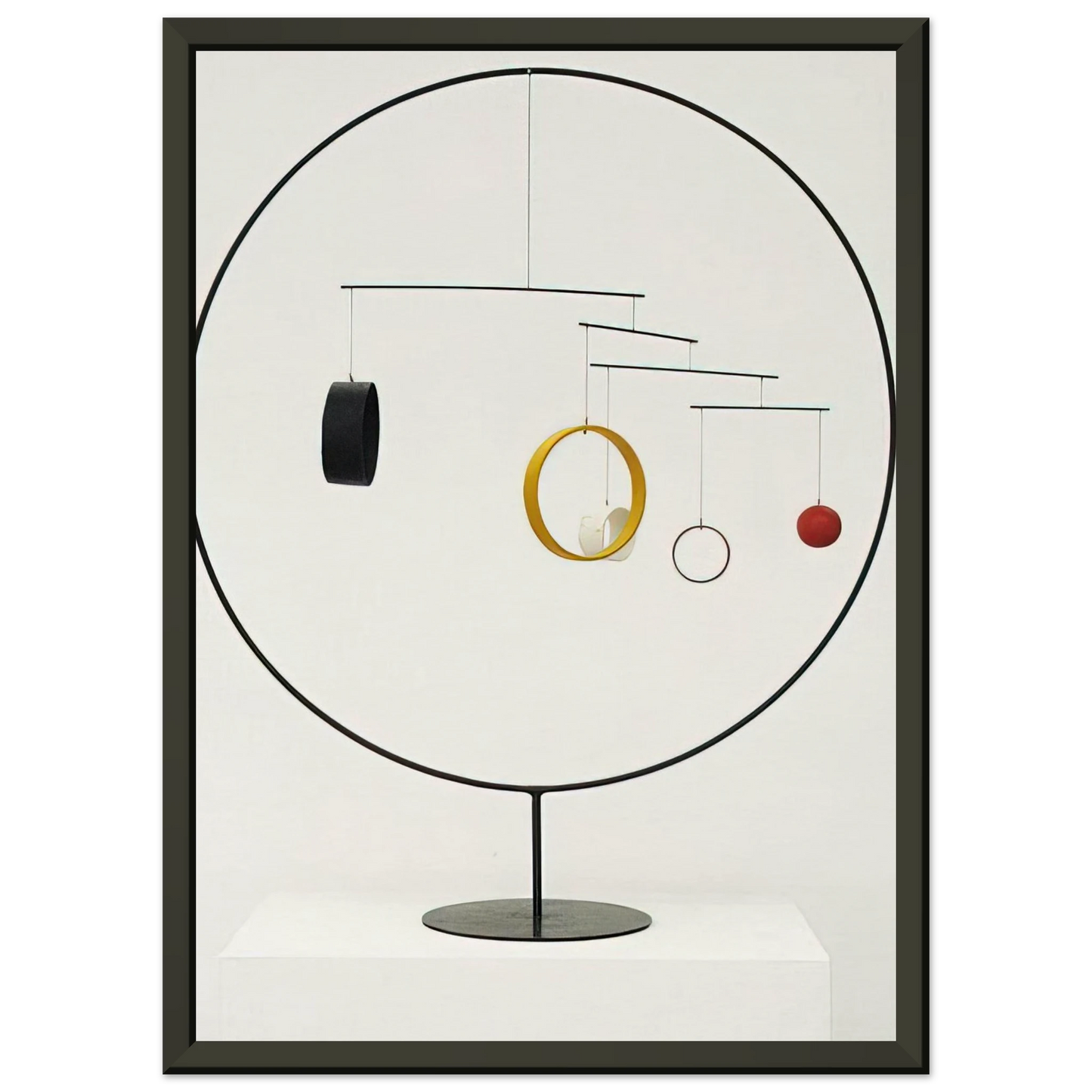 Alexander Calder  MOBILE 1934 Framed Art Print  - Aluminum Frame - 60x80 cm / 24x32 inches