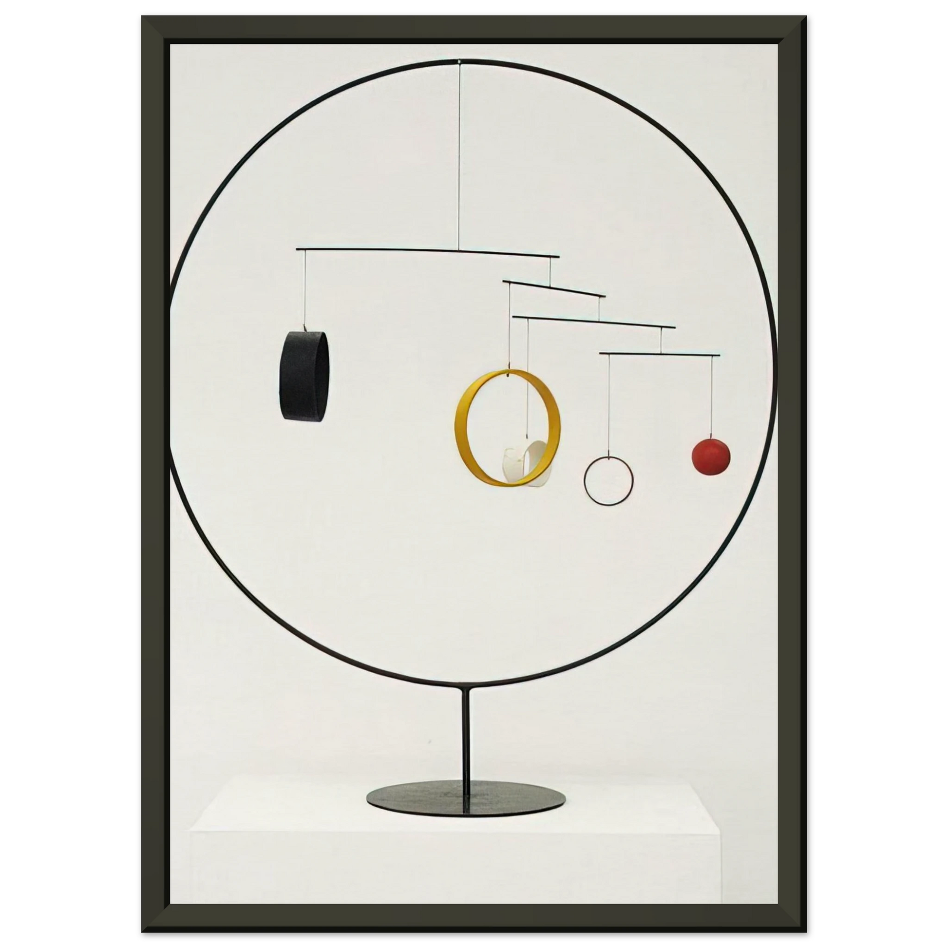 Alexander Calder  MOBILE 1934 Framed Art Print  - Aluminum Frame - 60x80 cm / 24x32 inches