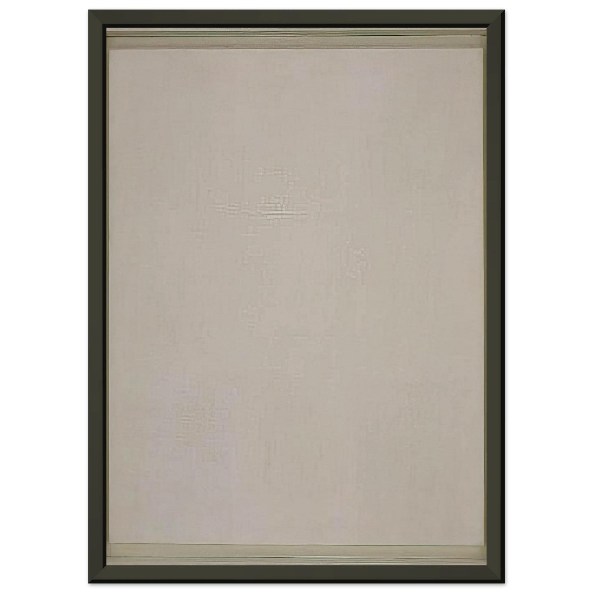 Ad Reinhardt  Untitled  1954 Framed Art Print  - Aluminum Frame - 60x80 cm / 24x32 inches
