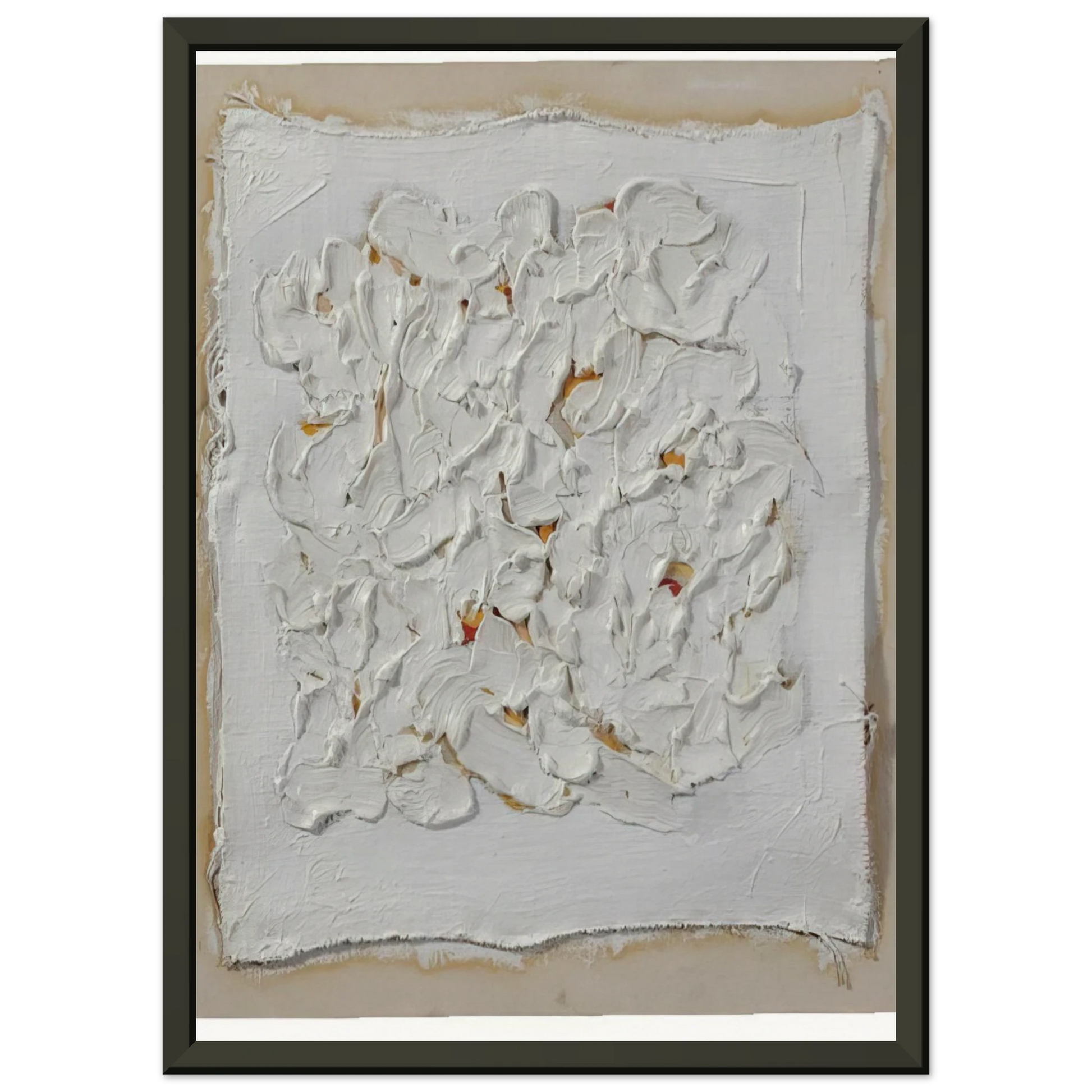 Robert Ryman  Untitled  Minimalism Framed Art Print  - Aluminum Frame - 40x50 cm / 16x20 inches