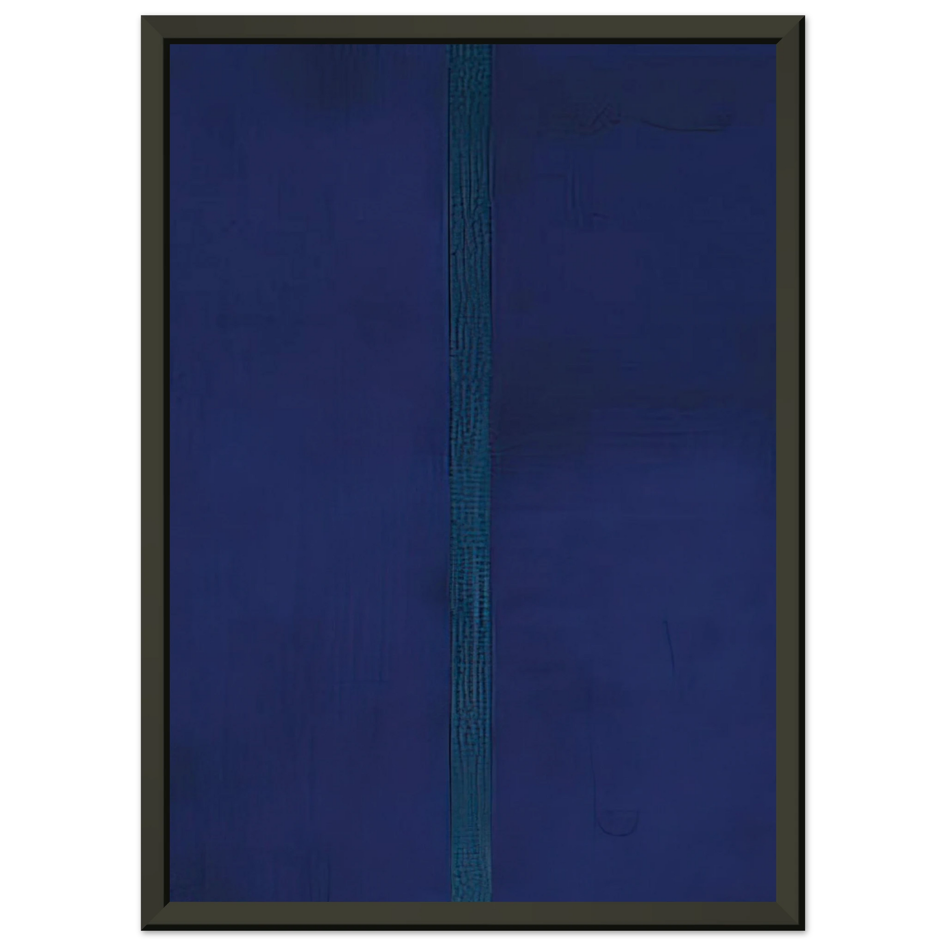 Barnett Newman  Onement V Framed Art Print  - Aluminum Frame - 60x80 cm / 24x32 inches
