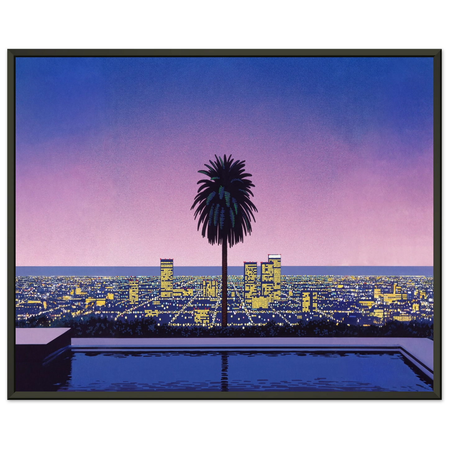 Hiroshi Nagai  Pacific Breeze 2 Framed Art Print  - Aluminum Frame - 60x80 cm / 24x32 inches