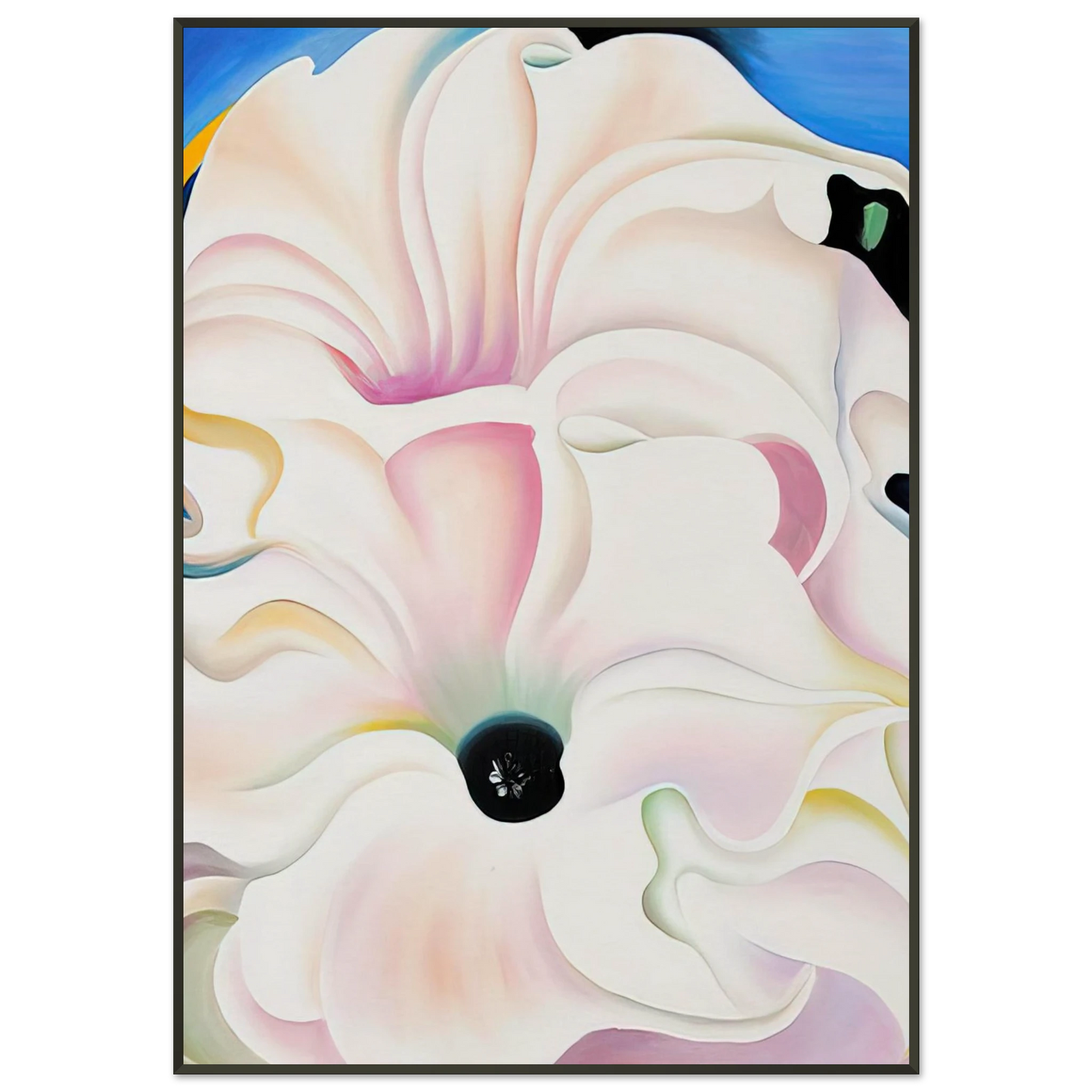 Georgia OKeeffe  Bella Donna Framed Art Print  - Aluminum Frame - 21x29.7 cm / 8x12"