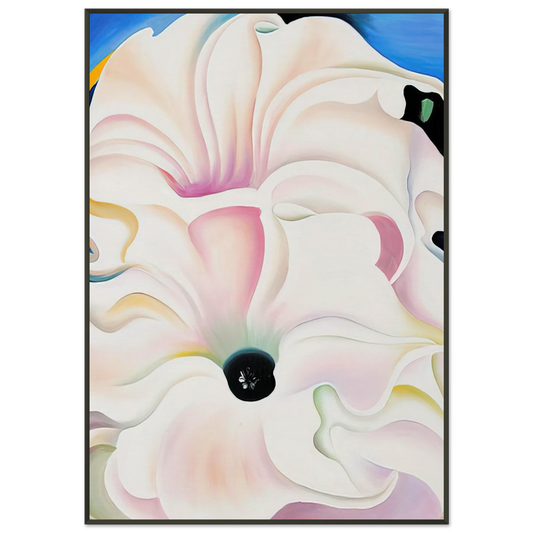 Georgia OKeeffe  Bella Donna Framed Art Print  - Aluminum Frame - 21x29.7 cm / 8x12"