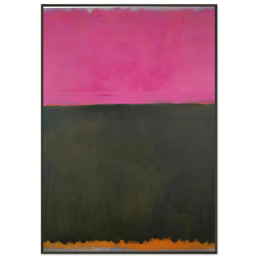 Mark Rothko  Untitled  1953 Framed Art Print  - Aluminum Frame - 21x29.7 cm / 8x12"