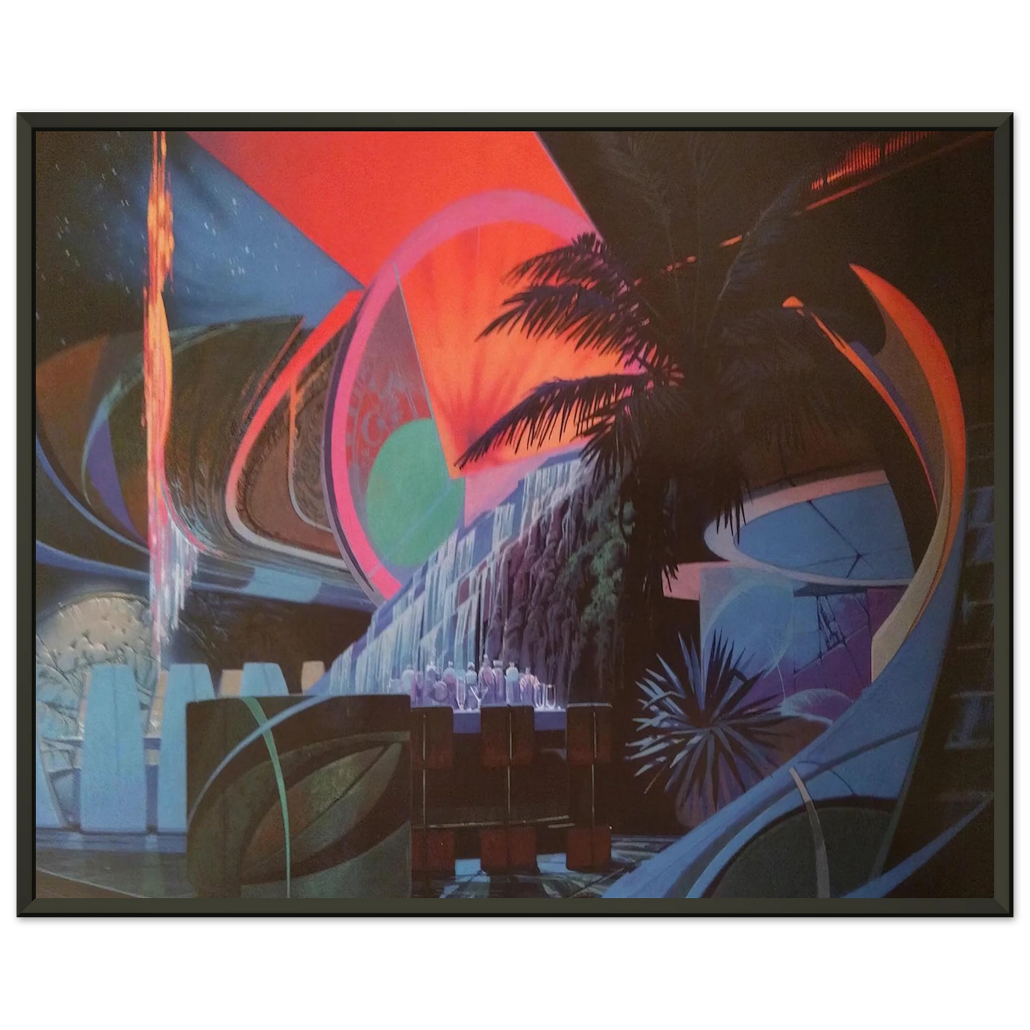 Syd Mead  Syd Mead Framed Art Print  - Aluminum Frame - 70x100 cm / 28x40 inches
