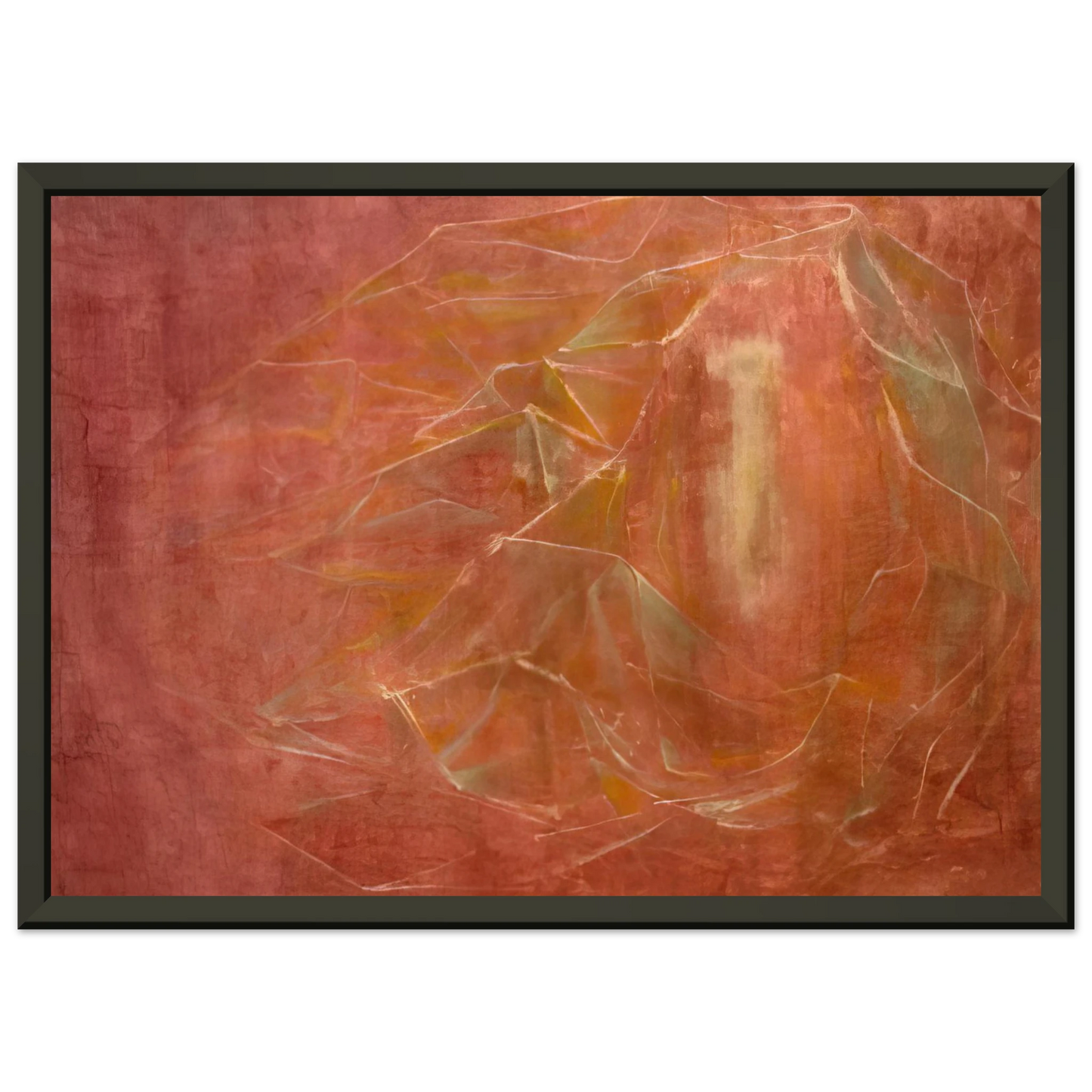 Morris Graves  Vessel in a Drift of Diamond Light in the Sky of the Mind  1944 Framed Art Print  - Aluminum Frame - 70x100 cm / 28x40 inches