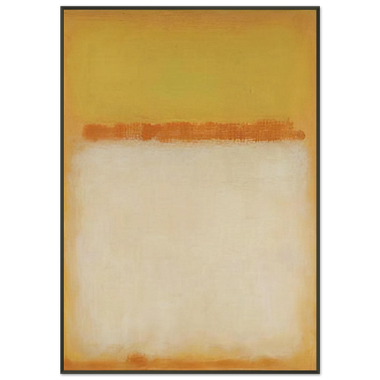 Mark Rothko  Untitled  1955 Framed Art Print  - Aluminum Frame - 21x29.7 cm / 8x12"
