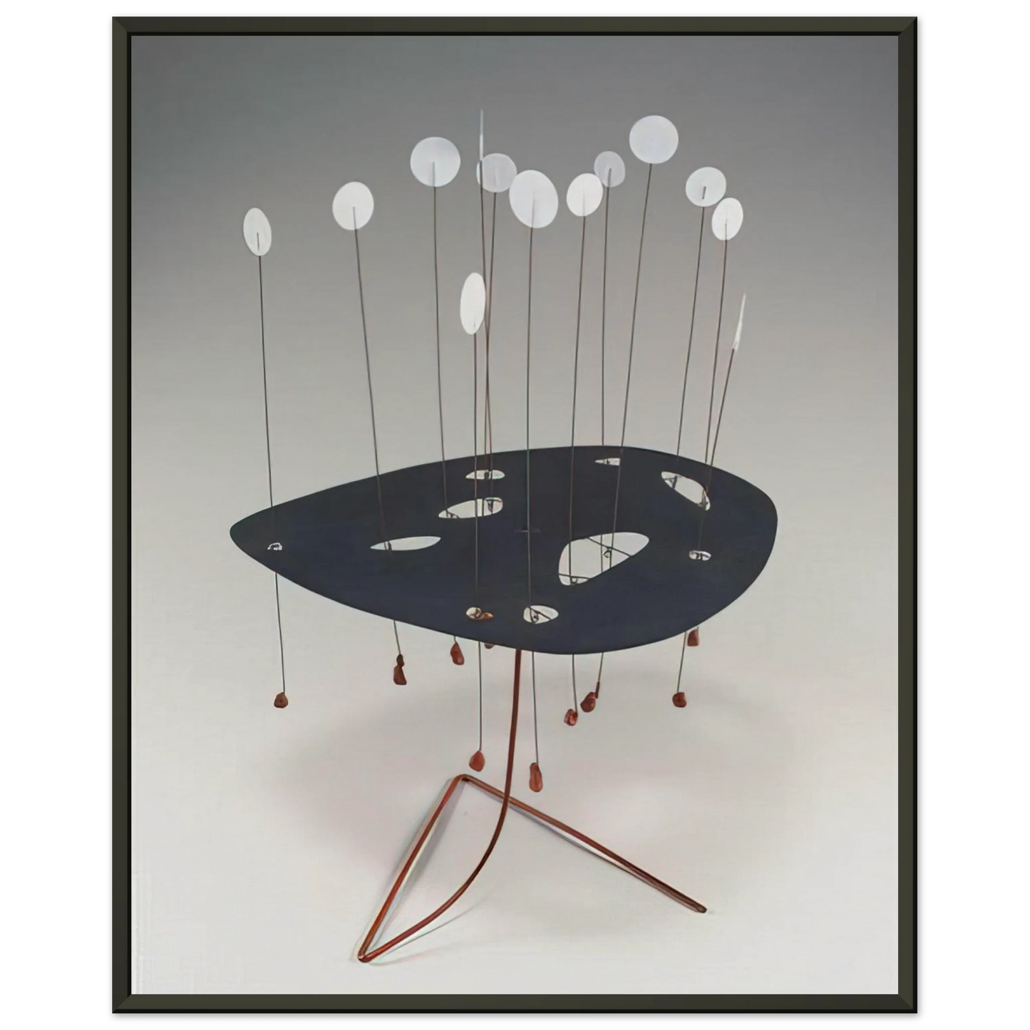 Alexander Calder  ASPEN 1948 Framed Art Print  - Aluminum Frame - 60x80 cm / 24x32 inches