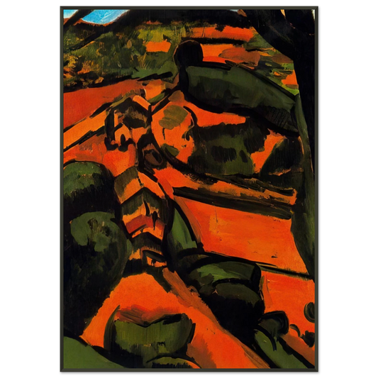 Andre Derain  UNTITLED Framed Art Print  - Aluminum Frame - 21x29.7 cm / 8x12"