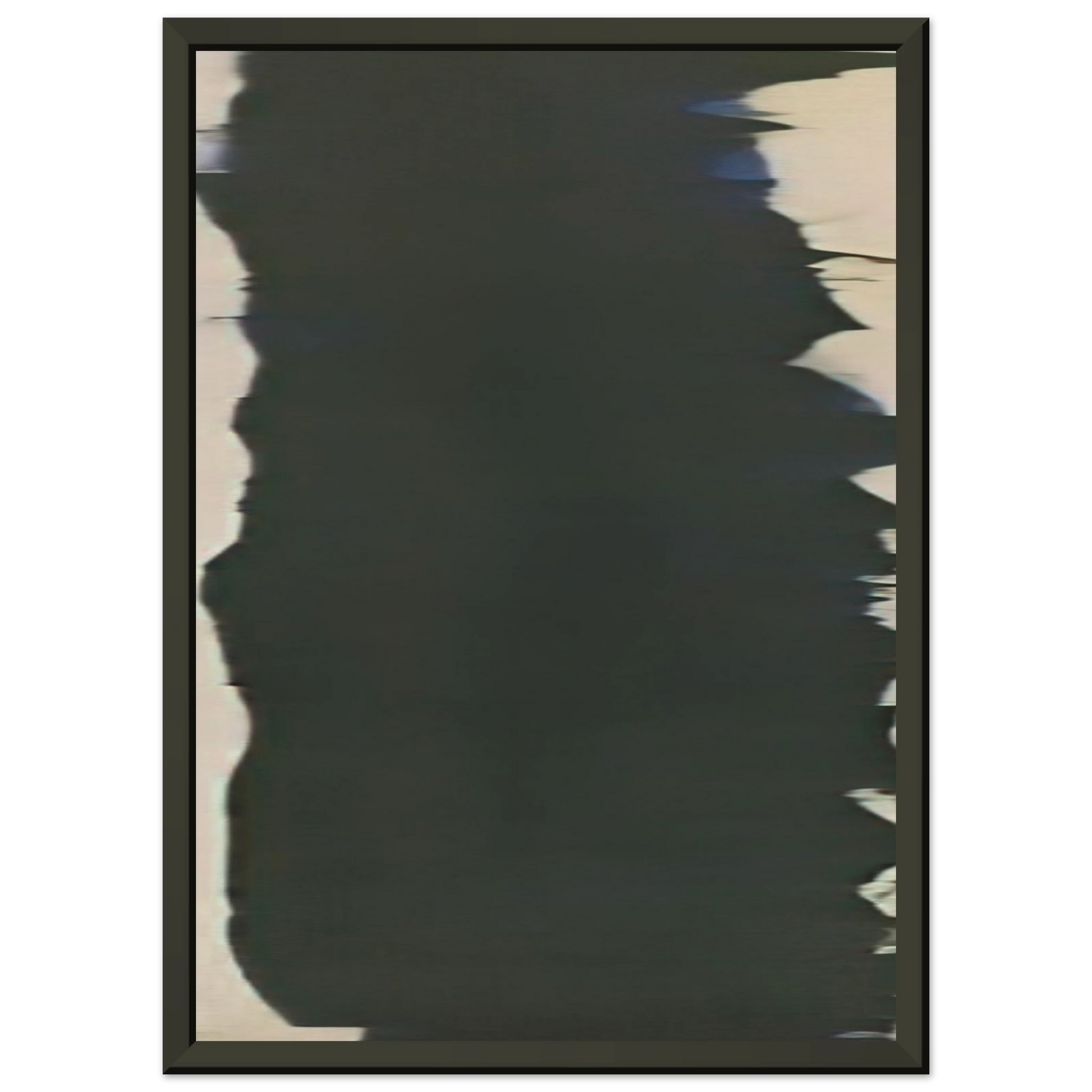 Barnett Newman  Outcry Framed Art Print  - Aluminum Frame - 40x50 cm / 16x20 inches