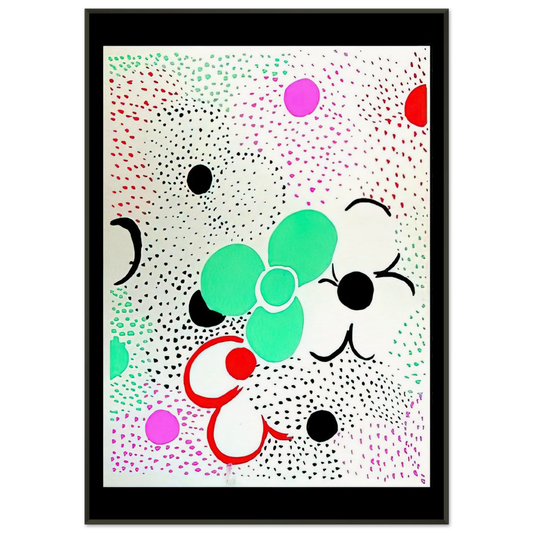 Sonia Delaunay  COMPOSITION Framed Art Print  - Aluminum Frame - 21x29.7 cm / 8x12"