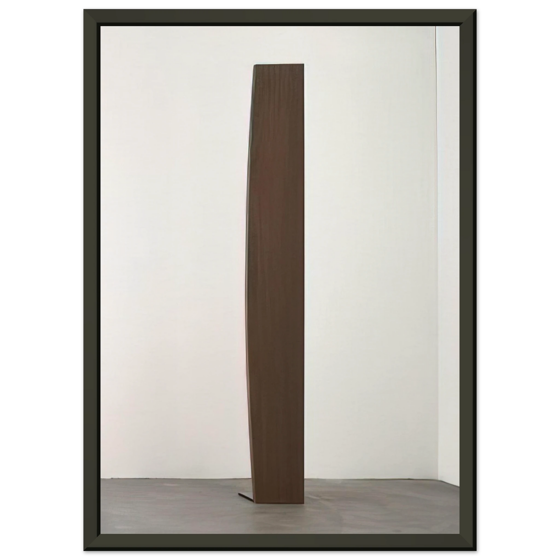Ellsworth Kelly  Curve XXXVI Framed Art Print  - Aluminum Frame - 70x100 cm / 28x40 inches