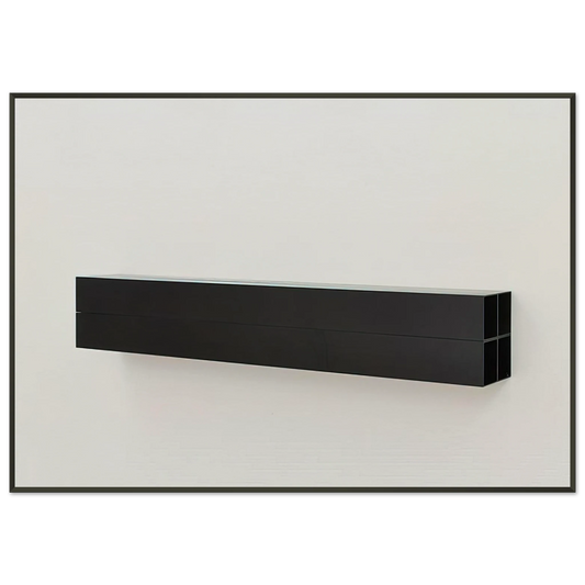 Donald Judd  Untitled  1990 Framed Art Print  - Aluminum Frame - 21x29.7 cm / 8x12"