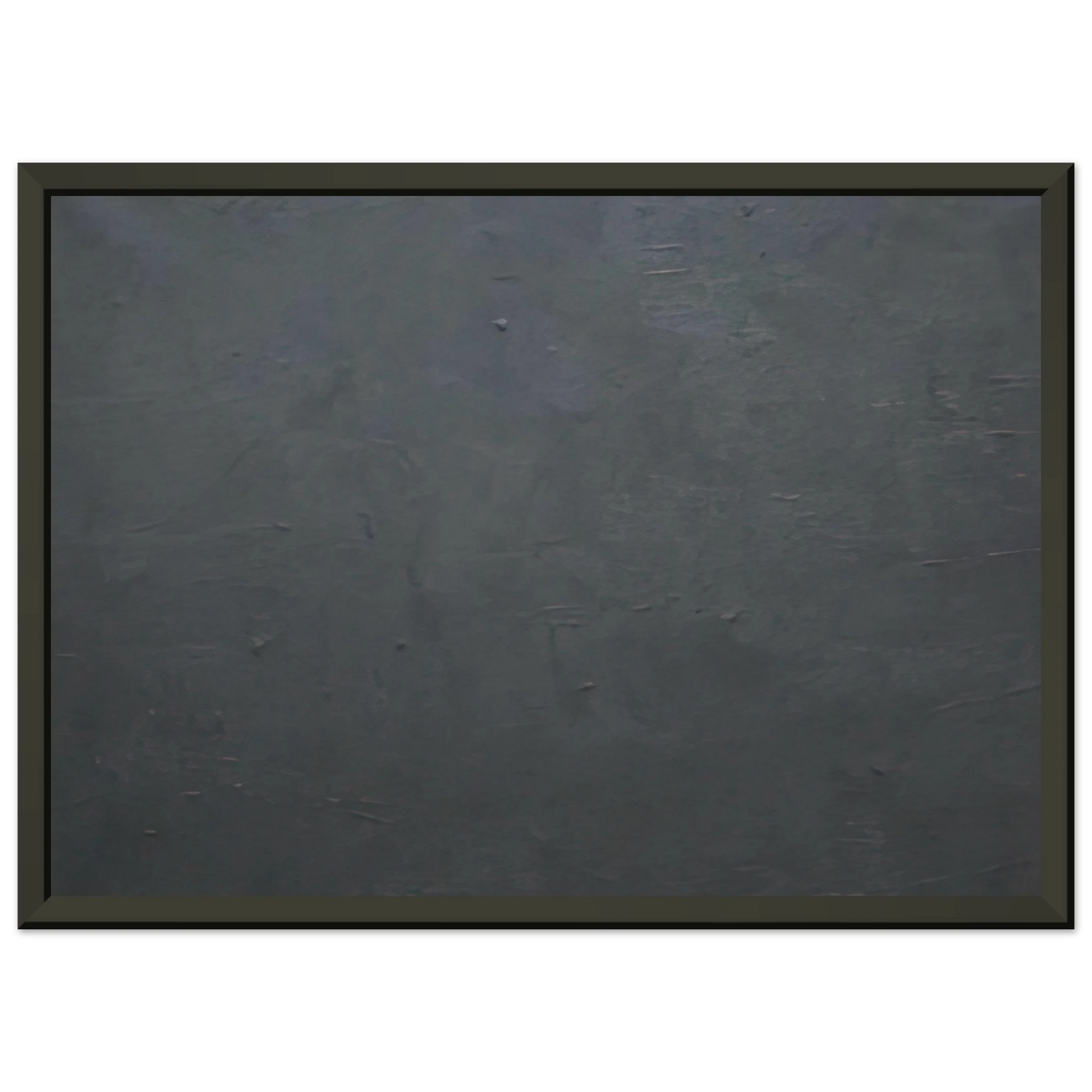 Gerhard Richter  TOWNSCAPE M8 GREY 1968 Framed Art Print  - Aluminum Frame - 60x80 cm / 24x32 inches