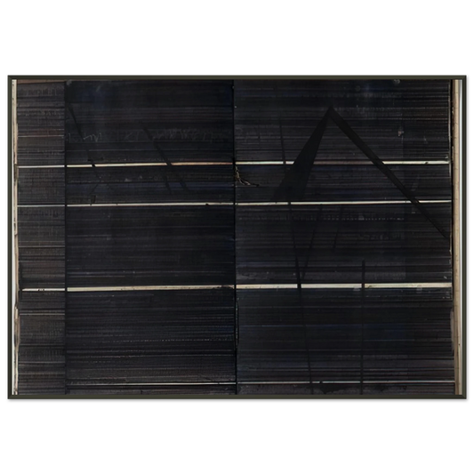 Nasreen Mohamedi  Diary pages  Minimalism Framed Art Print  - Aluminum Frame - 21x29.7 cm / 8x12"