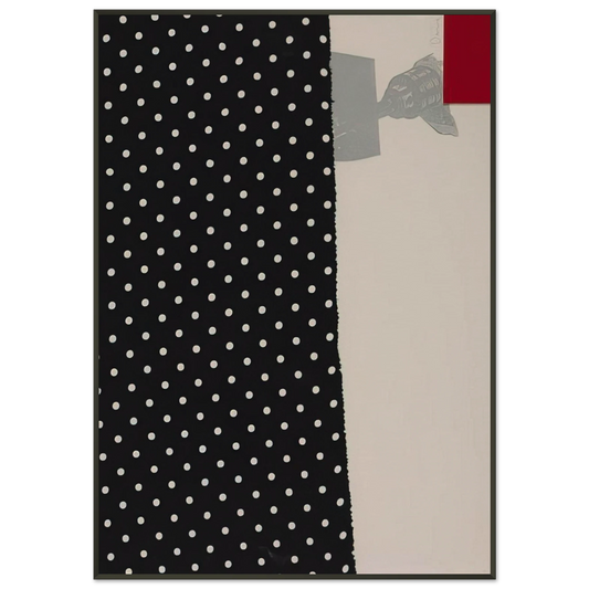 Jim Dine  TOOL BOX 8 1966 Framed Art Print  - Aluminum Frame - 21x29.7 cm / 8x12"