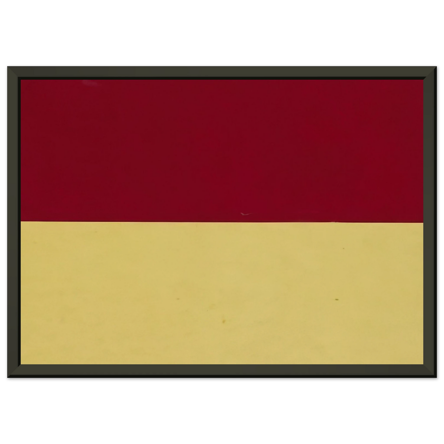 Ellsworth Kelly  Red and Yellow Framed Art Print  - Aluminum Frame - 60x80 cm / 24x32 inches