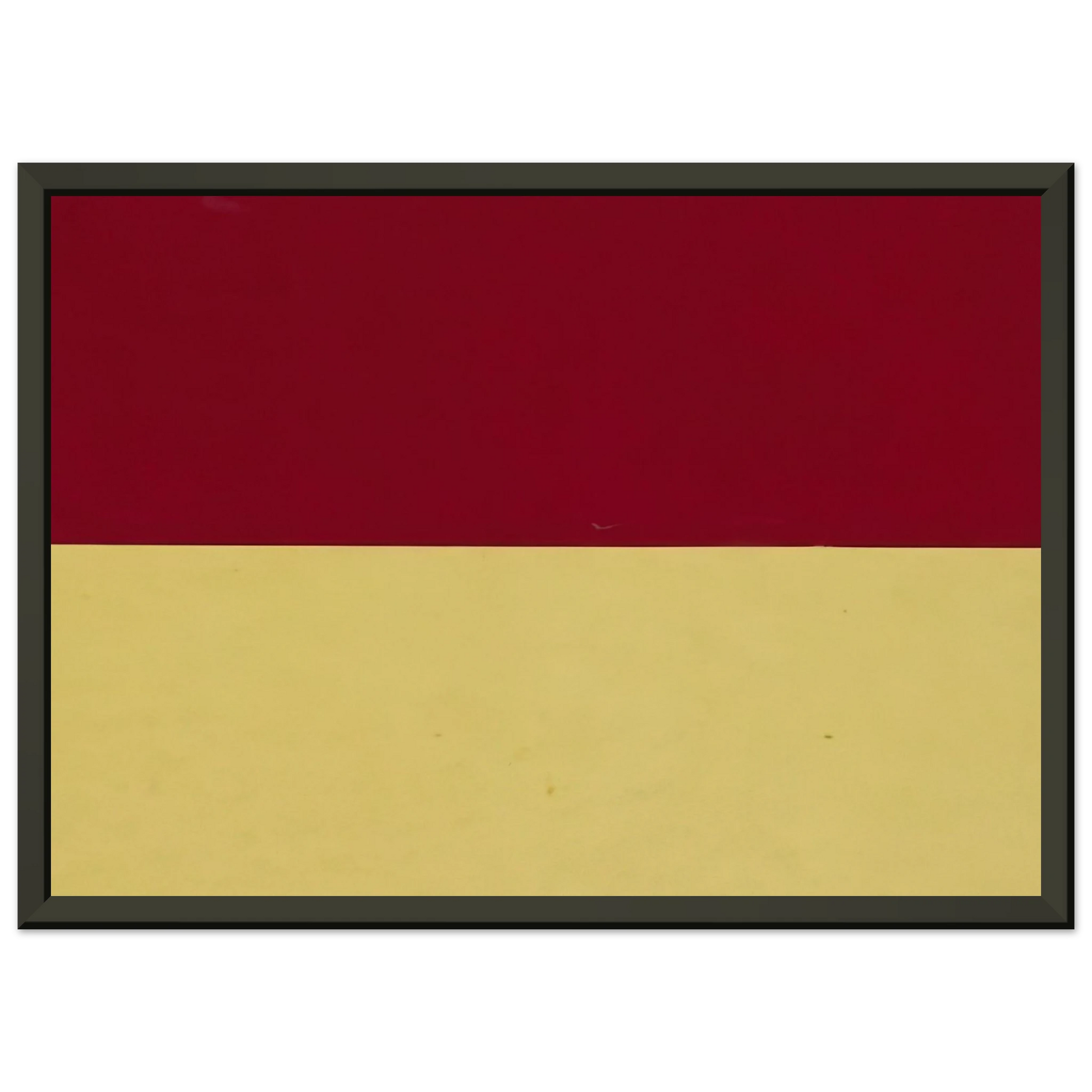 Ellsworth Kelly  Red and Yellow Framed Art Print  - Aluminum Frame - 60x80 cm / 24x32 inches