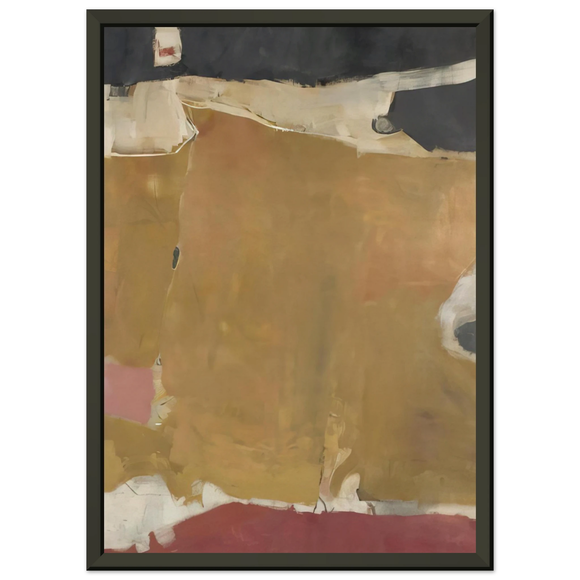 Richard Diebenkorn  Untitled Albuquerque Framed Art Print  - Aluminum Frame - 40x50 cm / 16x20 inches