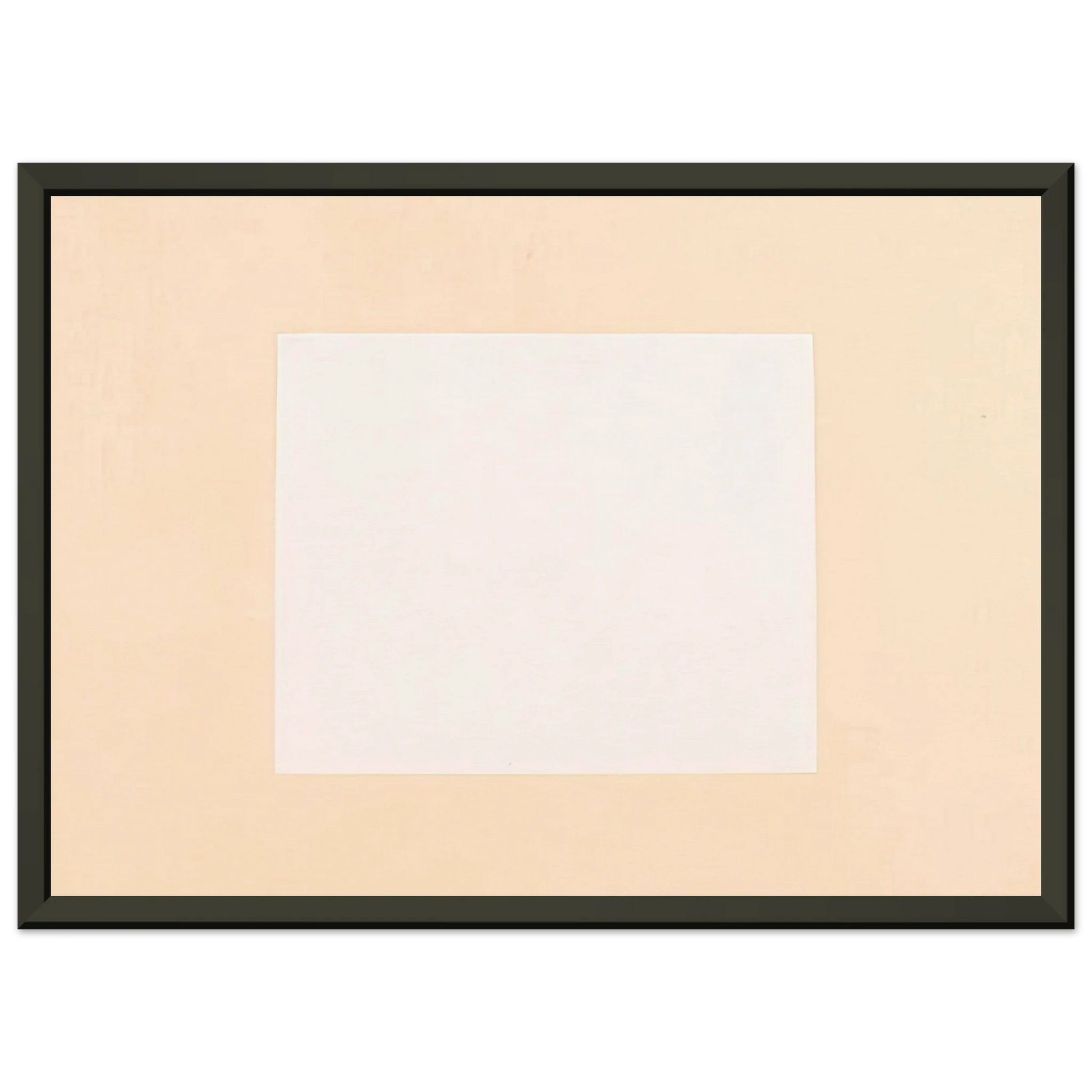 Robert Ryman  Untitled From Six Aquatints  1975 Framed Art Print  - Aluminum Frame - 40x50 cm / 16x20 inches
