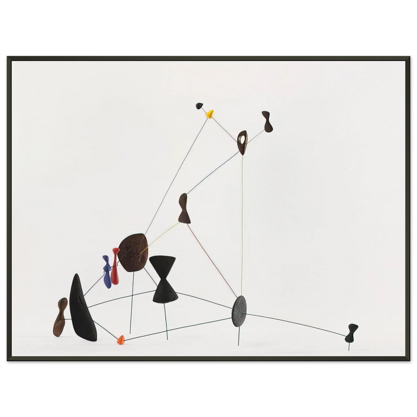 Alexander Calder  CONSTELLATION 1943 Framed Art Print  - Aluminum Frame - 70x100 cm / 28x40 inches