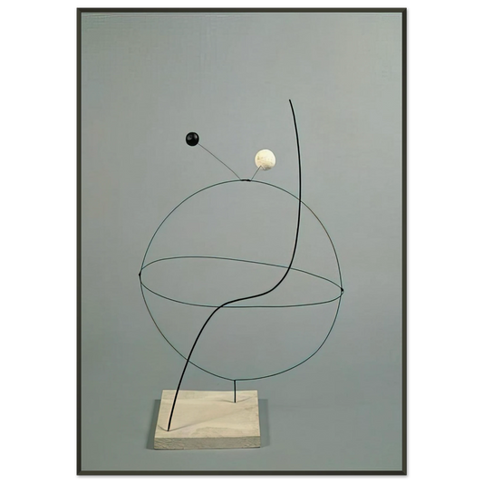 Alexander Calder  CROISIERE 1931 Framed Art Print  - Aluminum Frame - 21x29.7 cm / 8x12"
