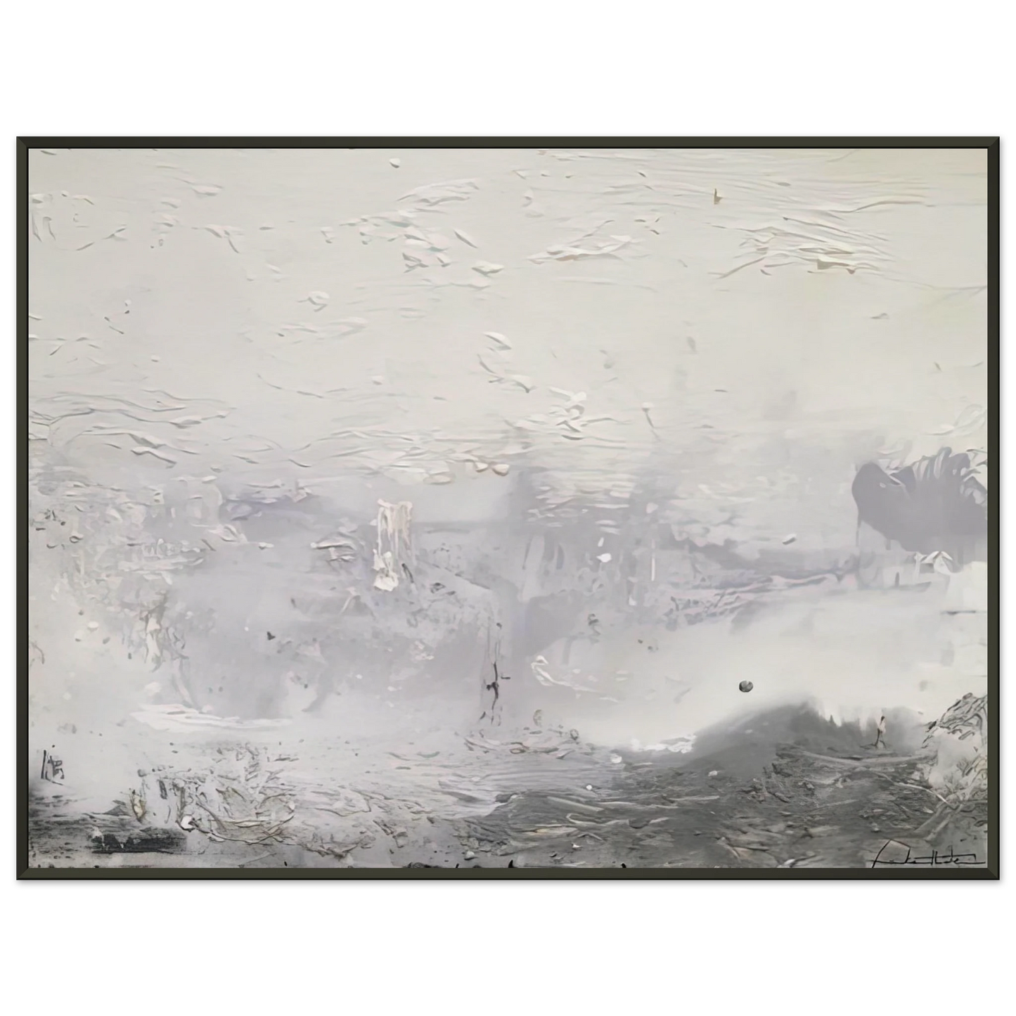 Helen Frankenthaler  Barometer 1992 Framed Art Print  - Aluminum Frame - 70x100 cm / 28x40 inches