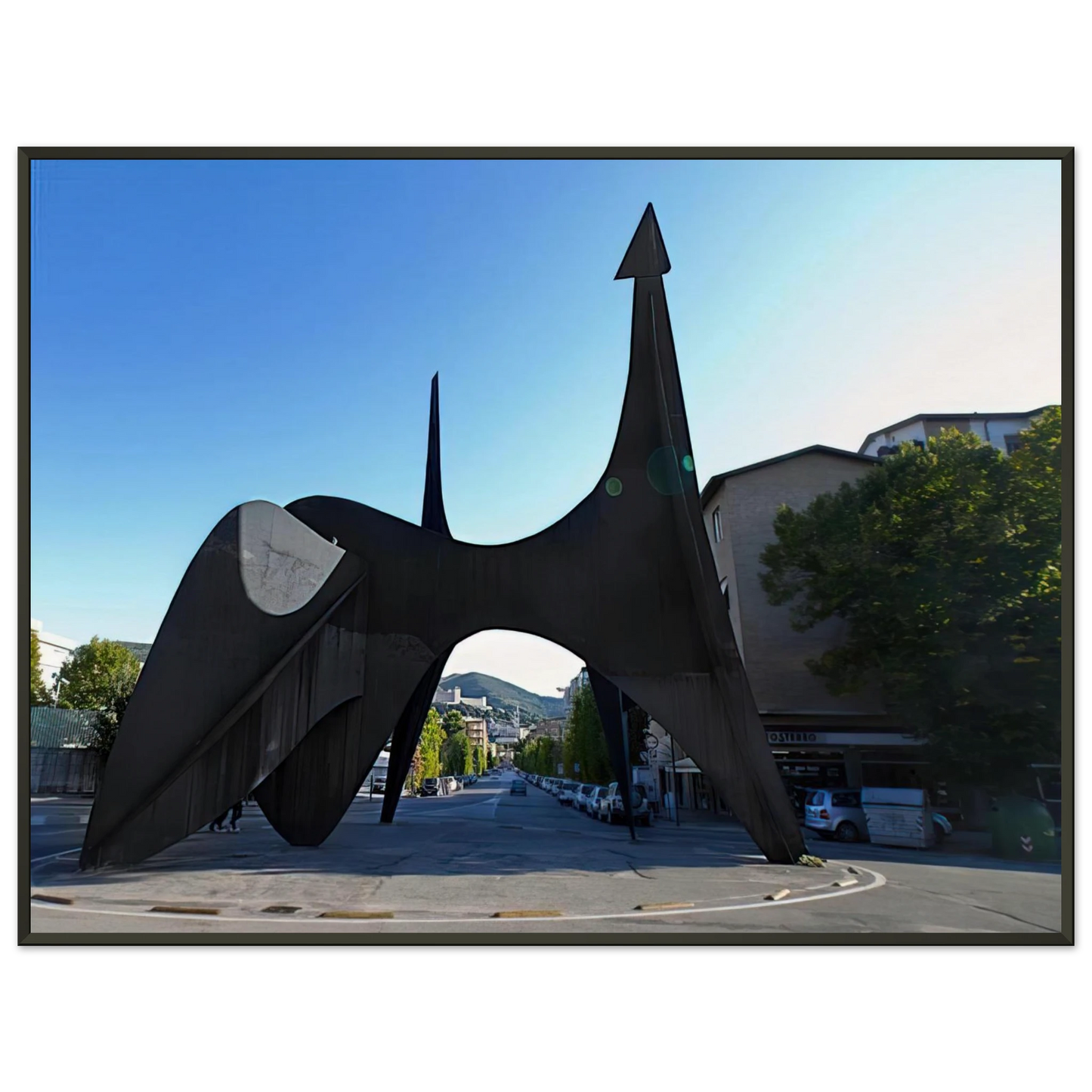 Alexander Calder  TEODELAPIO 1962 Framed Art Print  - Aluminum Frame - 40x50 cm / 16x20 inches