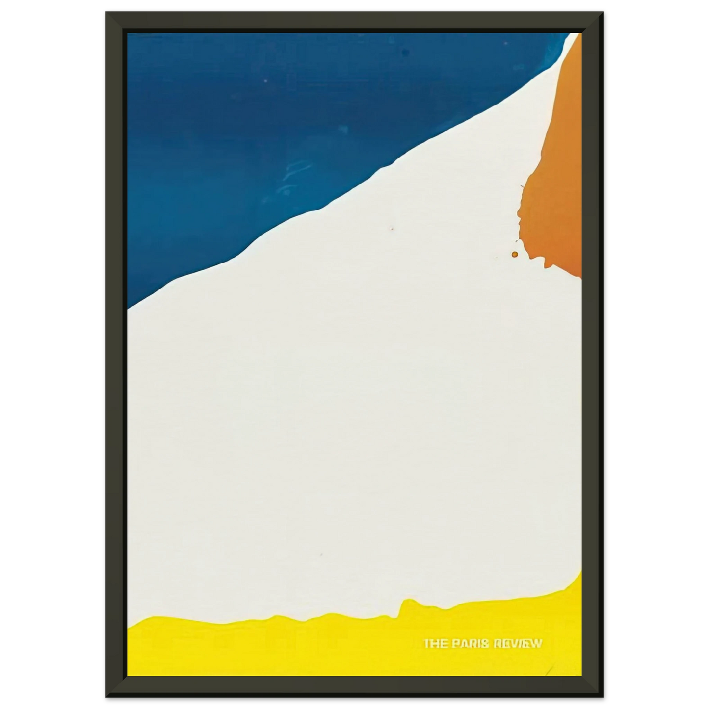 Helen Frankenthaler  Paris Review  1966 Framed Art Print  - Aluminum Frame - 70x100 cm / 28x40 inches