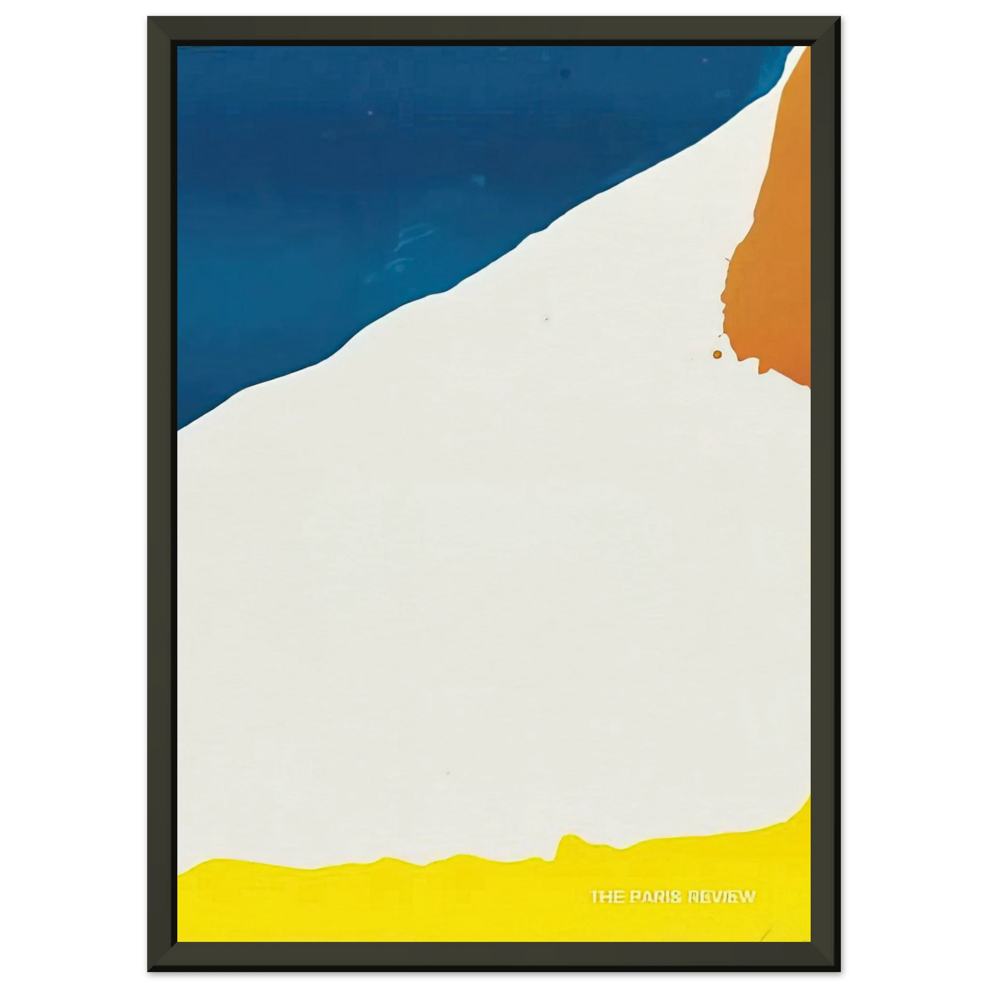 Helen Frankenthaler  Paris Review  1966 Framed Art Print  - Aluminum Frame - 70x100 cm / 28x40 inches
